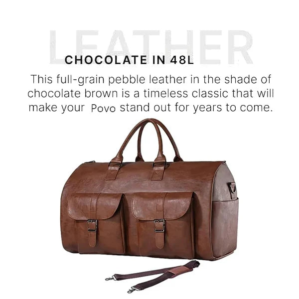 NomadNex™ 3-in-1 Convertible Duffle — Master Your Journey with Effortless Style and Perfect Organization