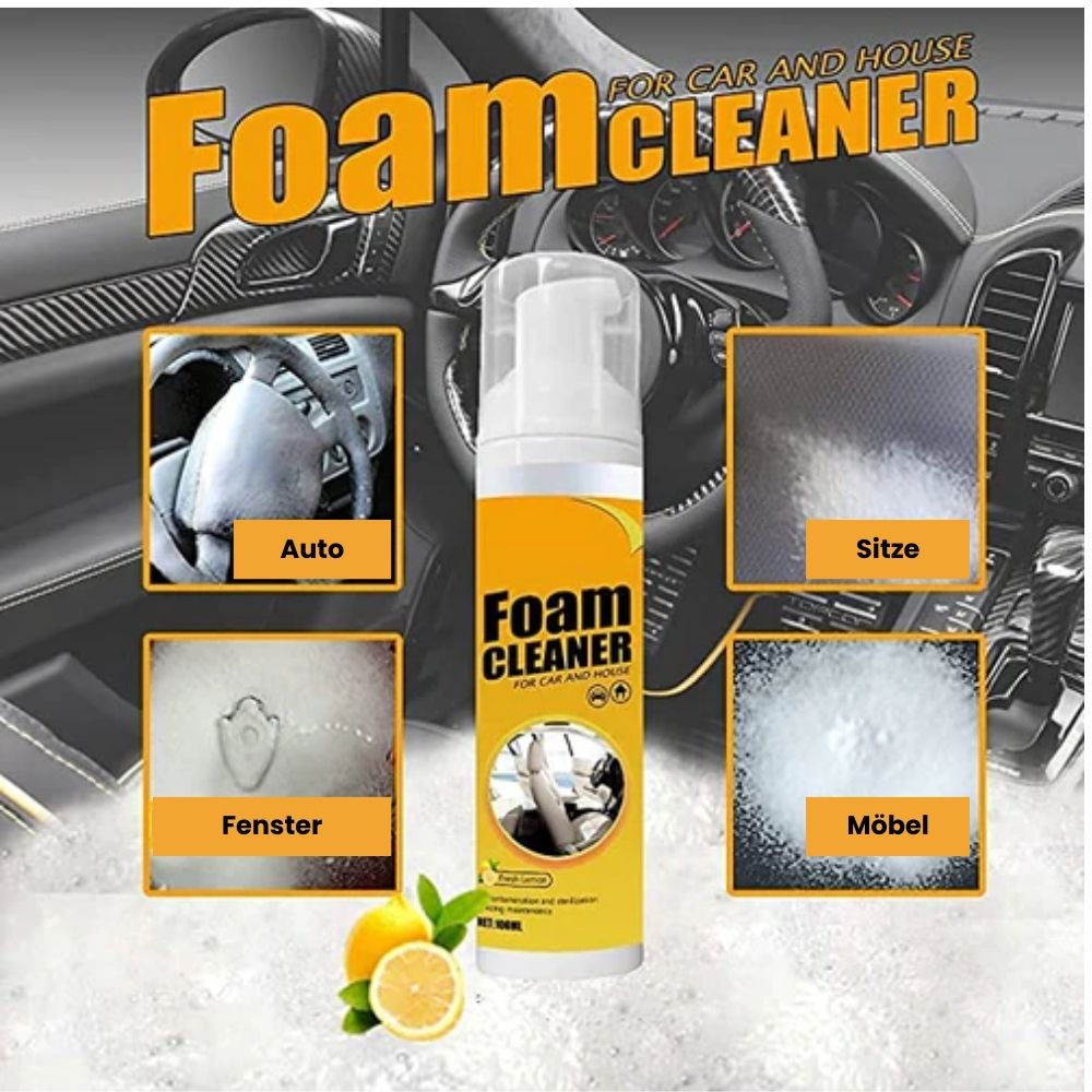 PureVanta™ Foam Cleaner — Effortless Deep Clean for Spotless Surfaces Instantly