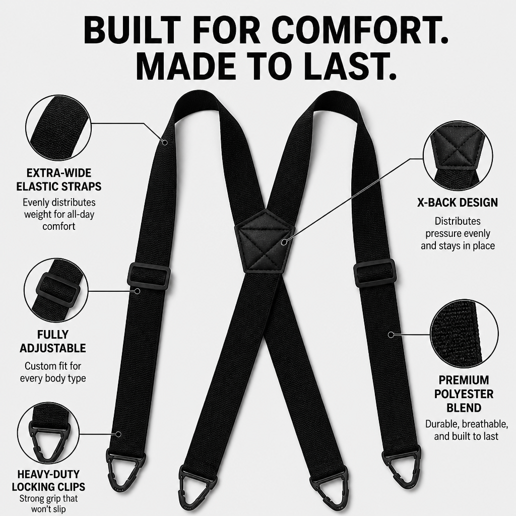 TitanStrap™ — Unshakable Support That Feels Like a Shoulder Hug All Day Long