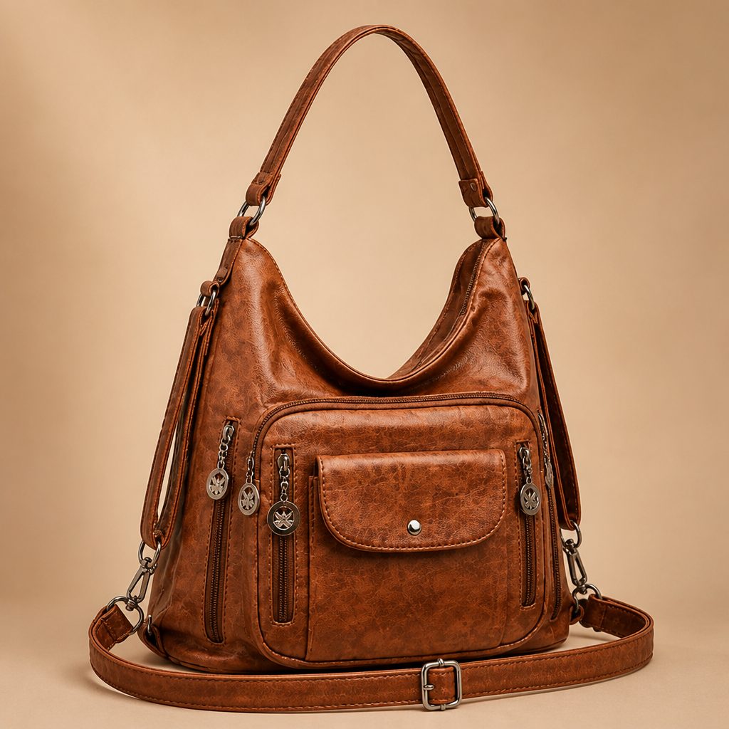 VersaLuxe™ Convertible Shoulder Bag — Own Every Moment with Effortless Style and Perfect Order