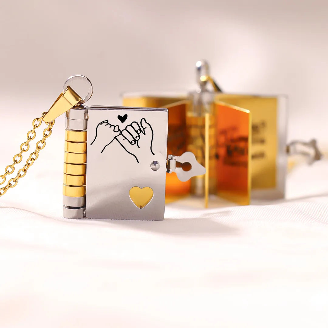 EverBond™ Necklace — Keep Your Daughter’s Heart Wrapped in Unbreakable Love Every Day
