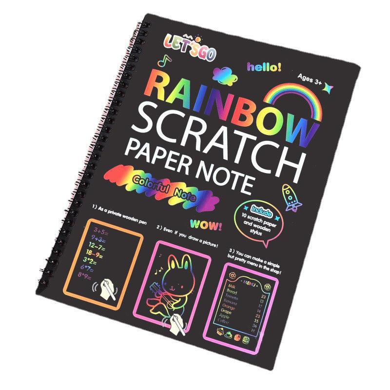 LumaTrace™ — Ignite Your Imagination and Melt Stress Away with Every Colorful Scratch