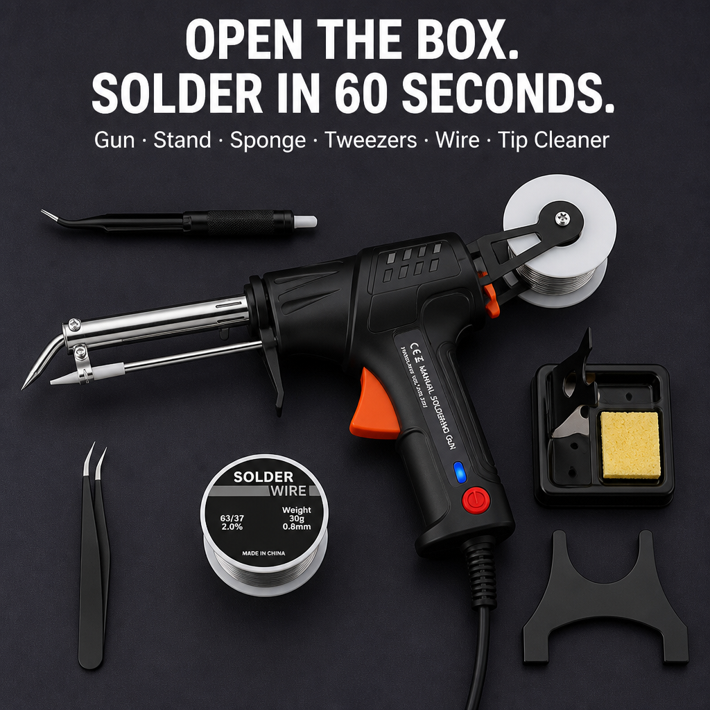 TitanArc™ — Squeeze the Trigger, Deliver Flawless Solder Joints Single-Handed