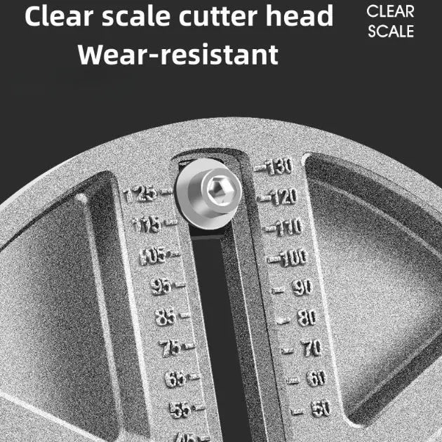 PowerPivot™ Adjustable Drill Punch — Slice Through Projects Faster with Perfect, Burr-Free Holes Every Time
