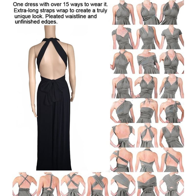 Convertible Wrap Maxi Dress™ — Unleash Your Style with Over 24 Stunning Looks to Turn Heads Every Time