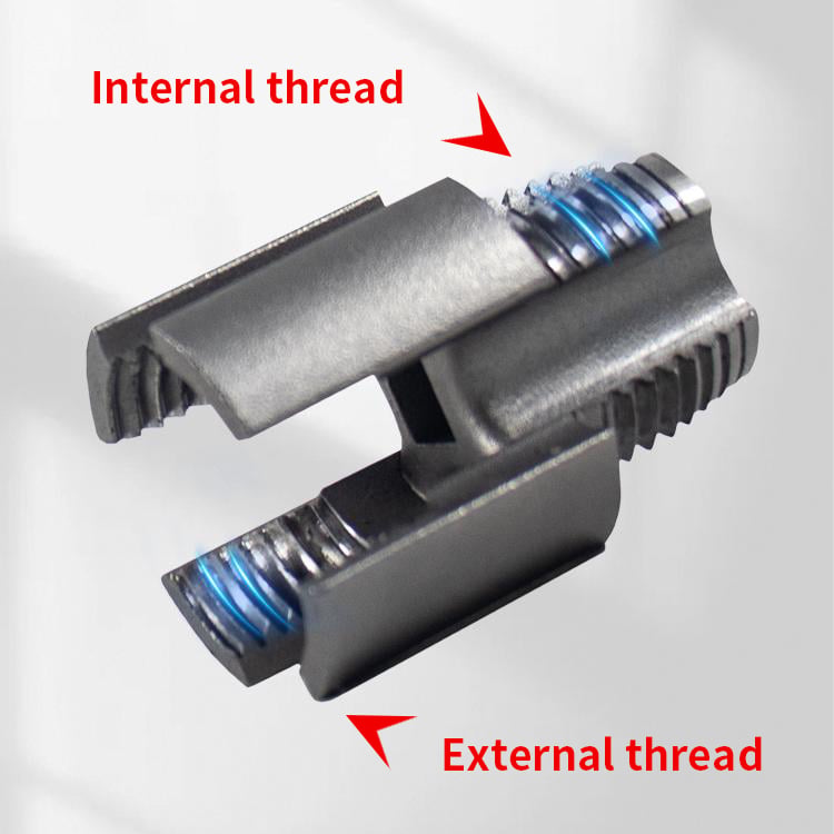 Dual Function Pipe Thread Cutter for Internal and External Use