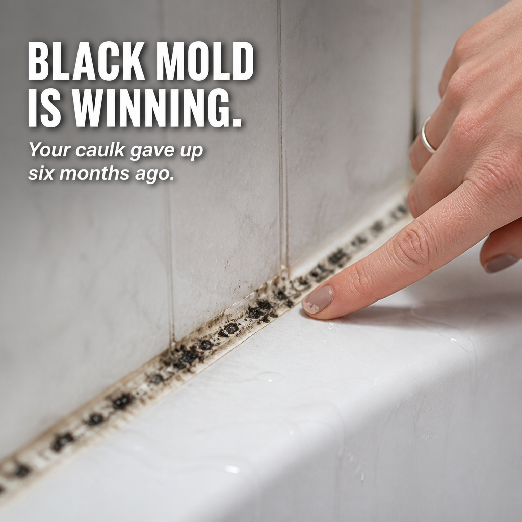 HydroSealPro™ — Close Cracks, Prevent Mold, and Renew Worn Caulk
