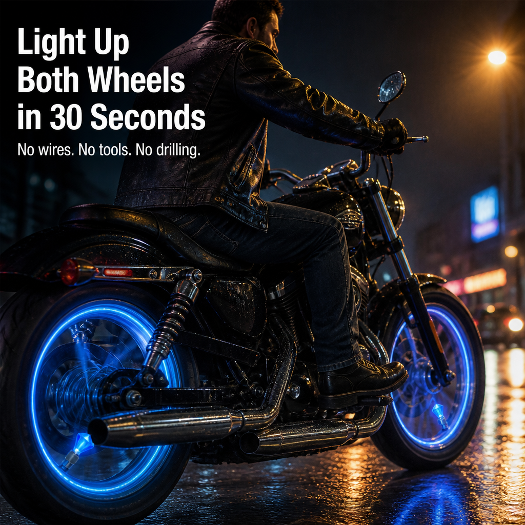 PrismRide™ — Command Every Road with Instant, Eye-Catching Safety-Light