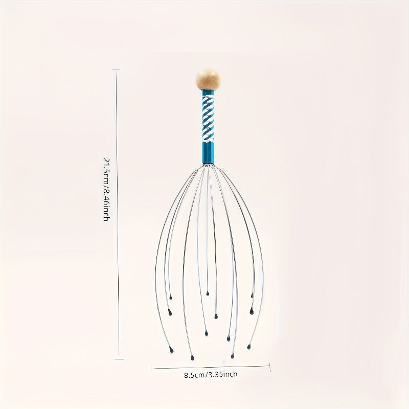 Relaxation Buddy – Octopus-Inspired Scalp Massager for Stress Relief