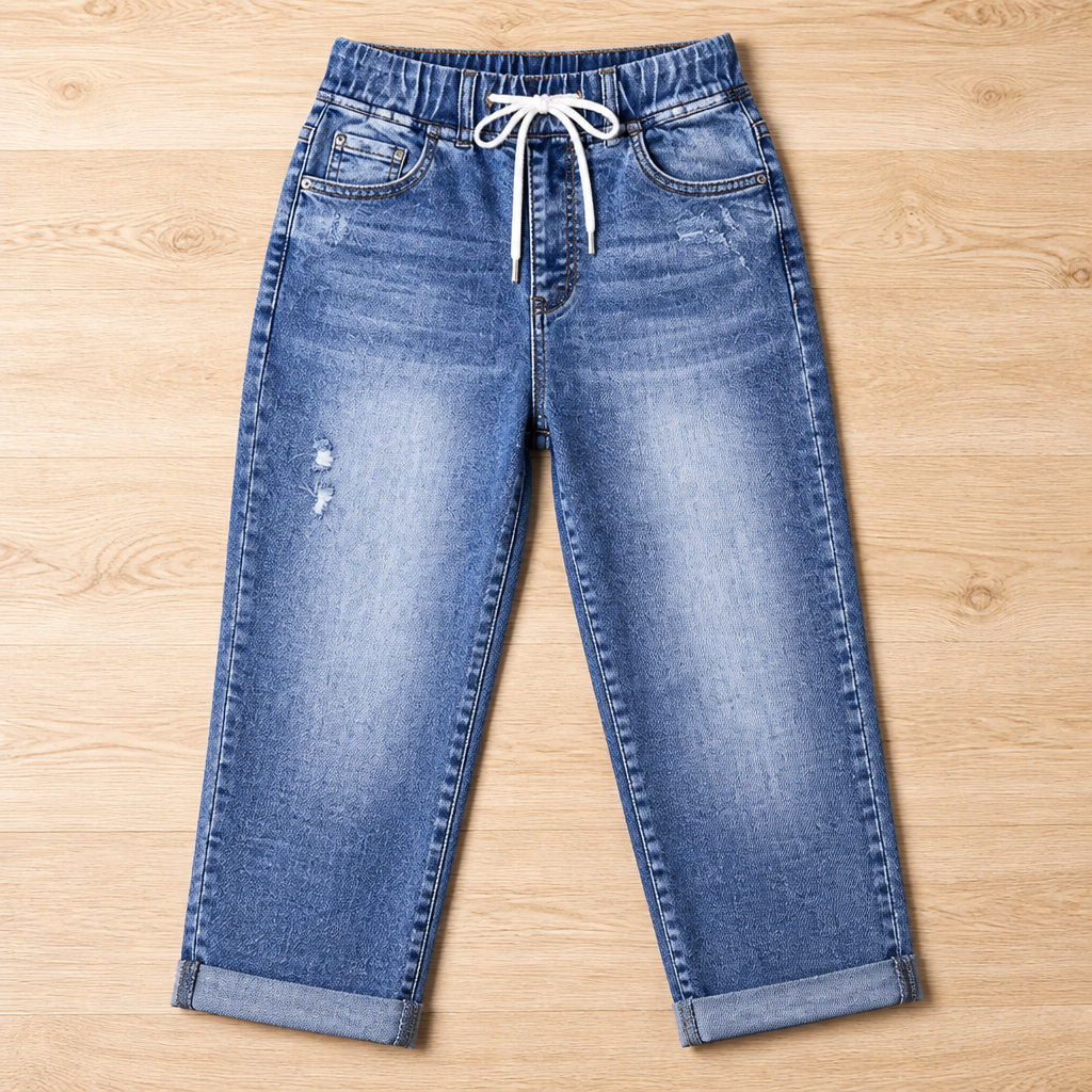 FlexiCurve™ Drawstring Jeans — Slip Into All-Day Comfort and Unstoppable Confidence