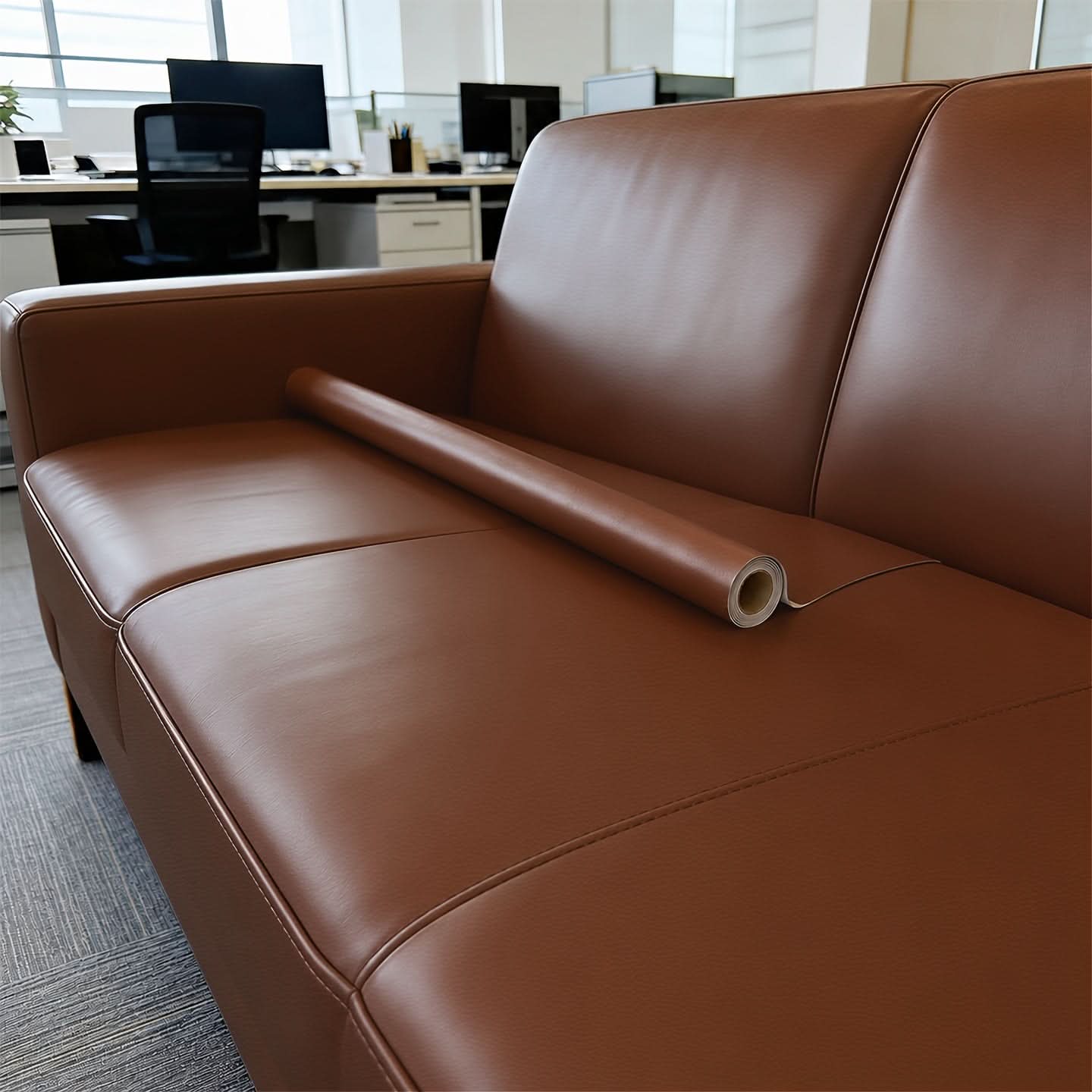 Wide Adhesive Patch for Chair and Cushion Repairs
