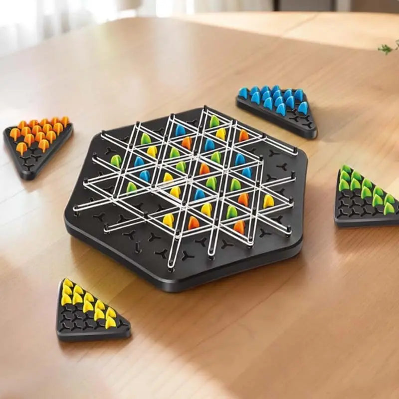 Chain Triangle Puzzle Game – Refined Logic Challenge for 2–4 Players