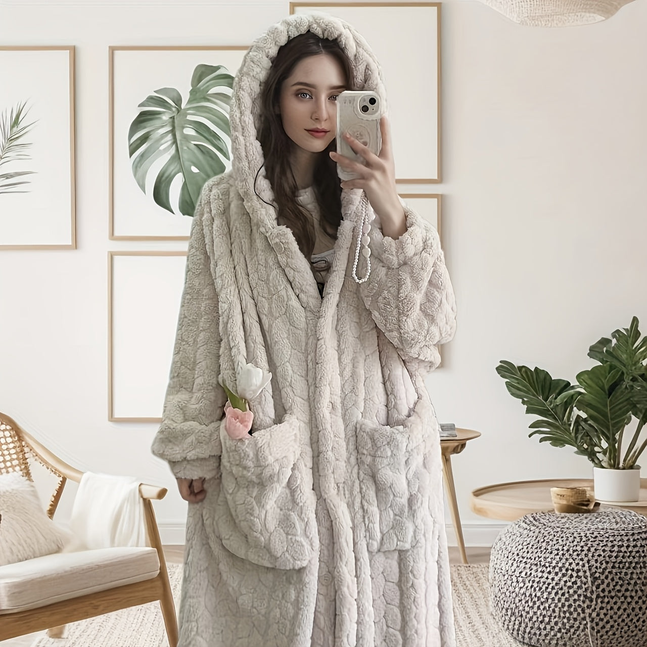Luxe Comfort Bathrobe – Everyday Elegance Awaits