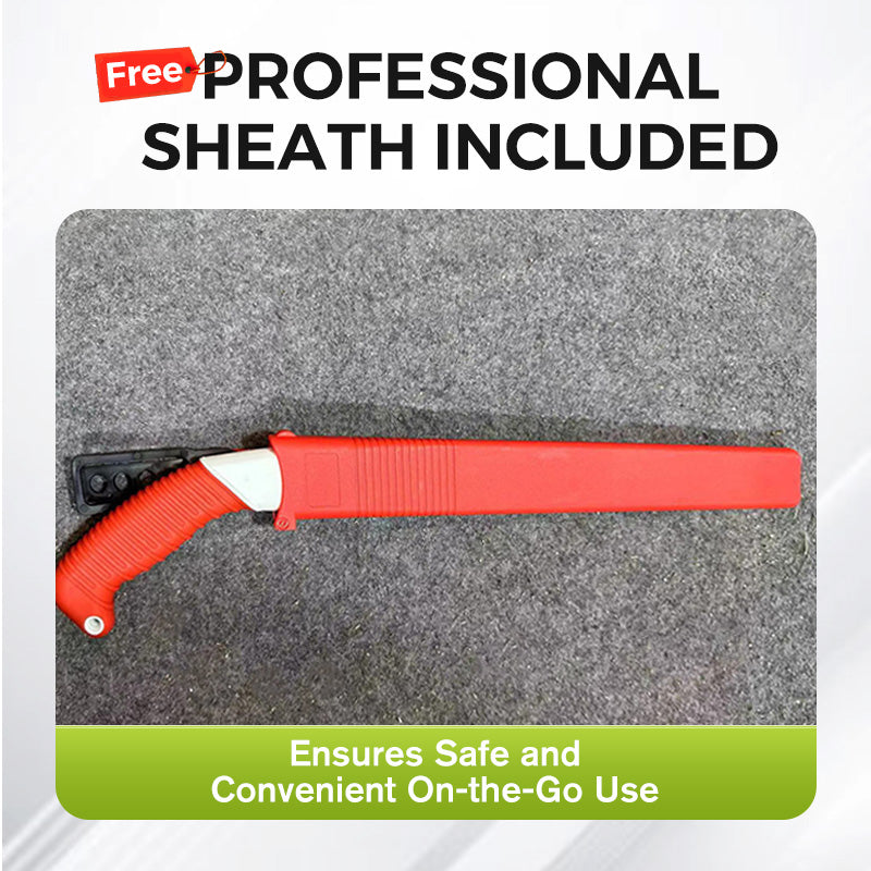 Universal Branch Saw | Precise Pull-Cut Blade | Protective Sheath Included | BranchMaster