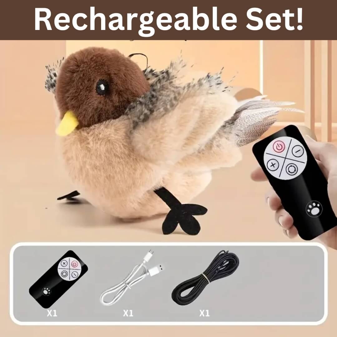 PredaPlay™ — Ignite Your Cat’s Wild Instincts with Realistic Flight and Sound