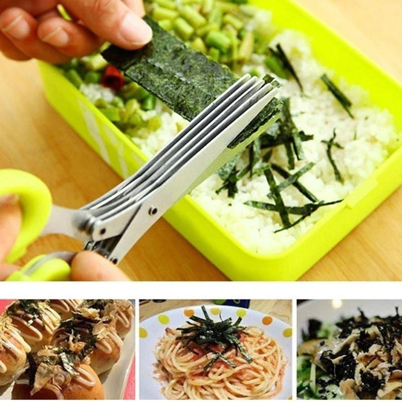 SwiftSlice™ Herb & Veggie Shears — Slice Faster, Chop Easier, Cook Happier