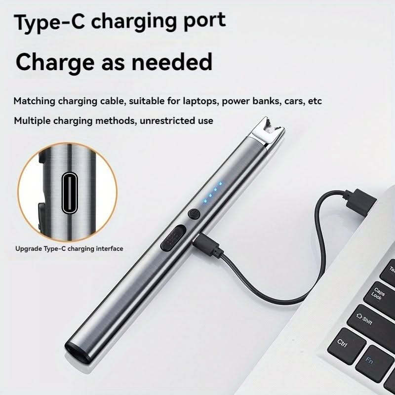 USB Rechargeable Arc Lighter – Windproof Design