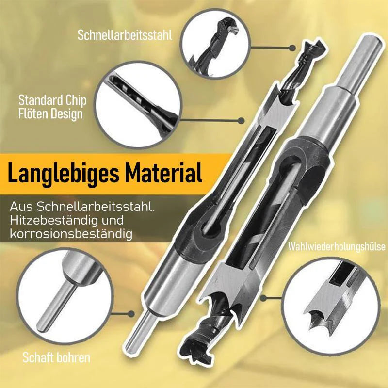 EdgeCraft™ — Master Perfect, Razor-Sharp Square Holes in Seconds
