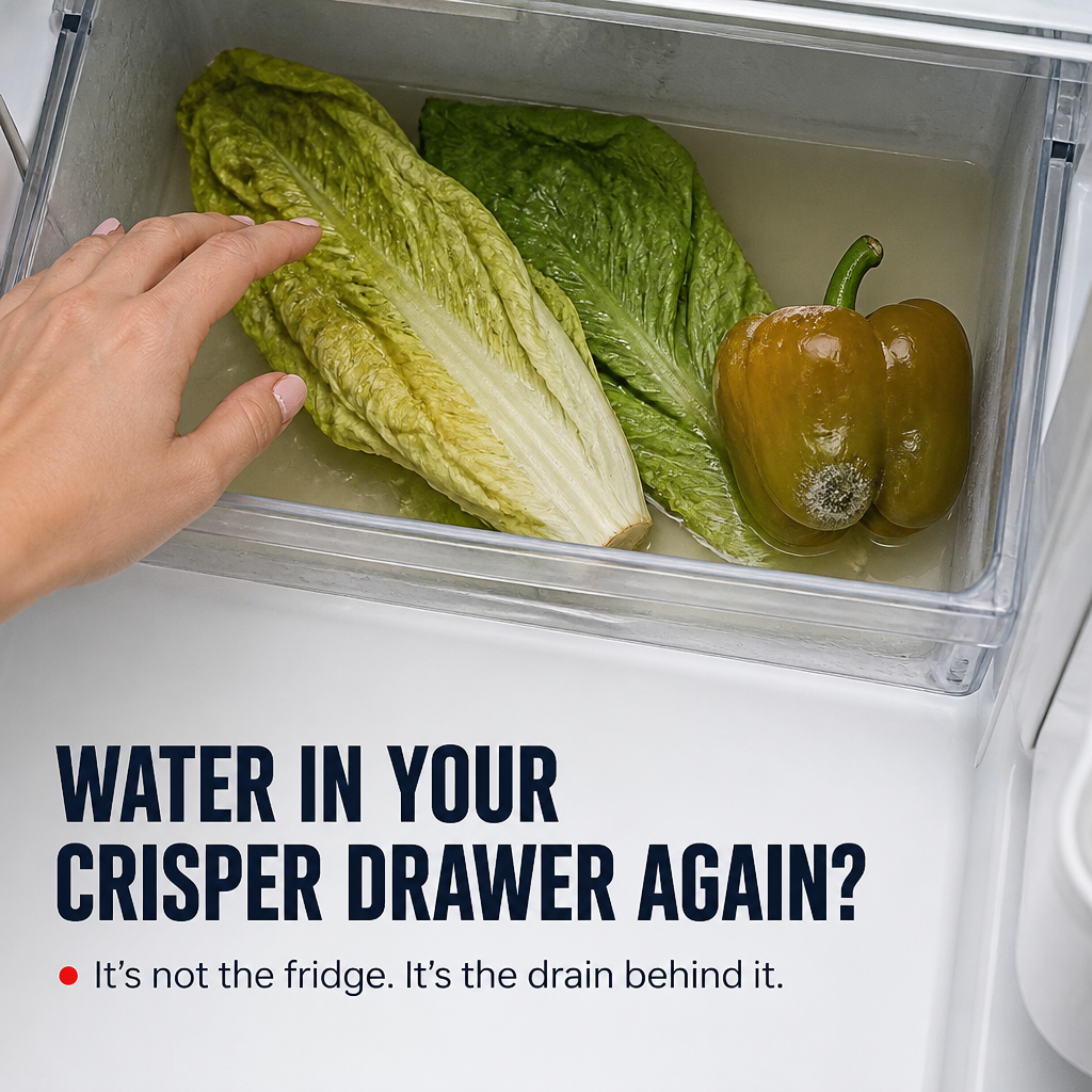 ClearFlowPro™ — Eliminates Hidden Drain Grime and Prevents Fridge Water Pooling Permanently