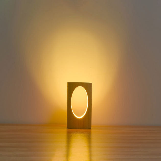 LED Wooden Desk Lamp