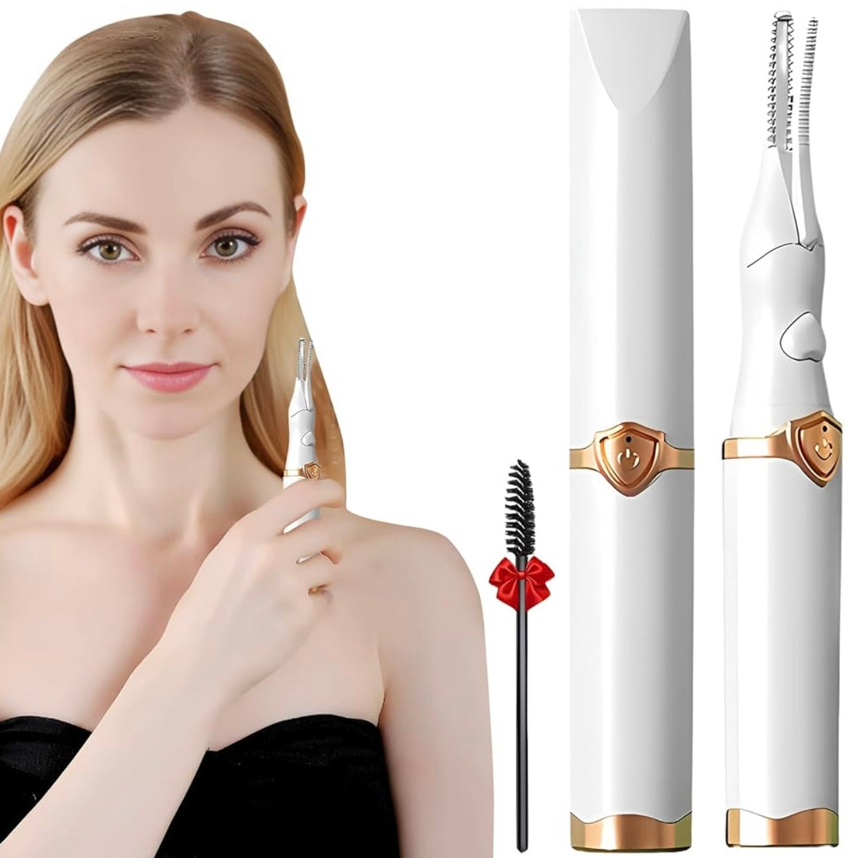 LumeLash™ Pro Heat Curler — Effortless, Eye-Catching Curls That Last All Day Without a Burn