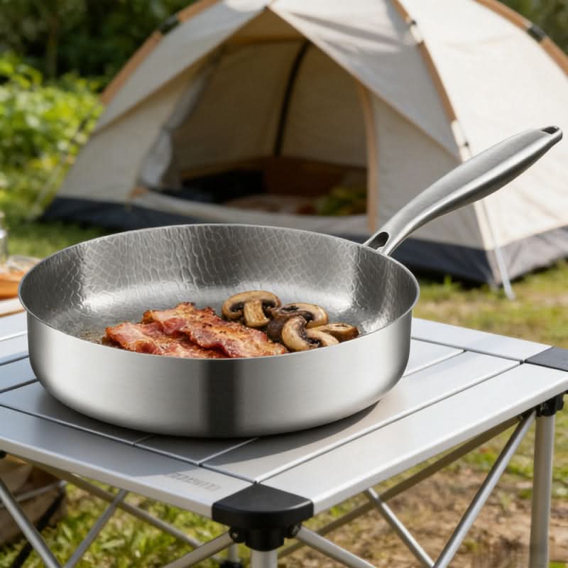 Stainless Steel Non-Stick Frying Pan for Everyday Cooking