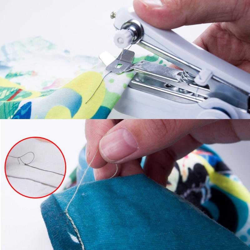 Compact Handheld Sewing Machine for Fast Repairs