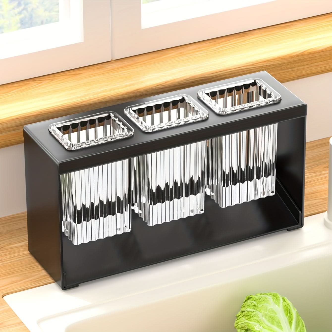 Kitchen Utensil Organizer Rack for Efficient Storage