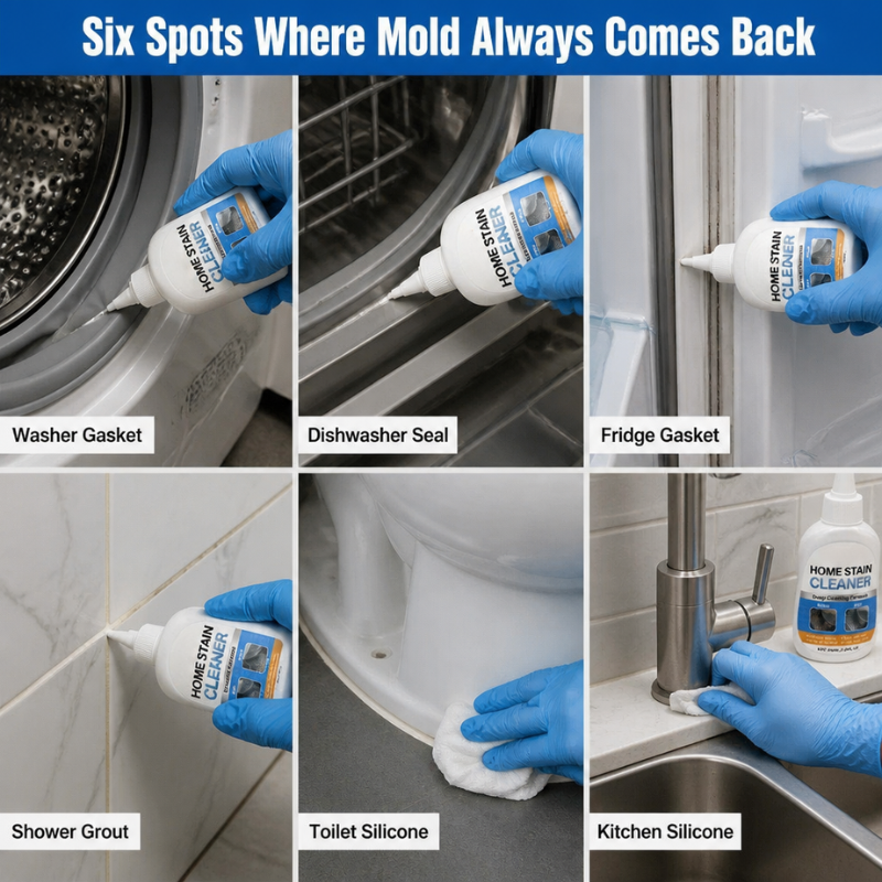 VeroCleanse™ Gel — Melt Away Stubborn Mold Overnight for a Fresh, Like-New Home