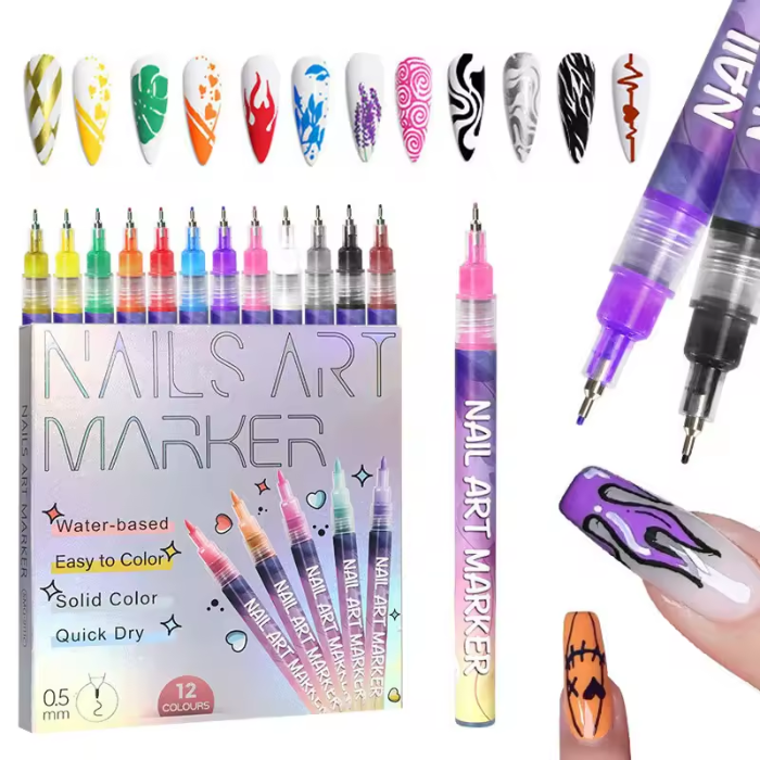 VividHue™ — Spark Your Child’s Bold Creativity with Flawless, Mess-Free Nails