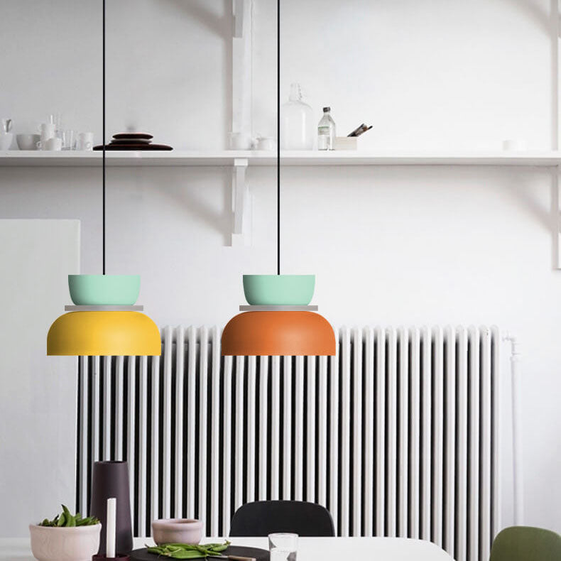 Macaron Style LED Pendant Light Fixture