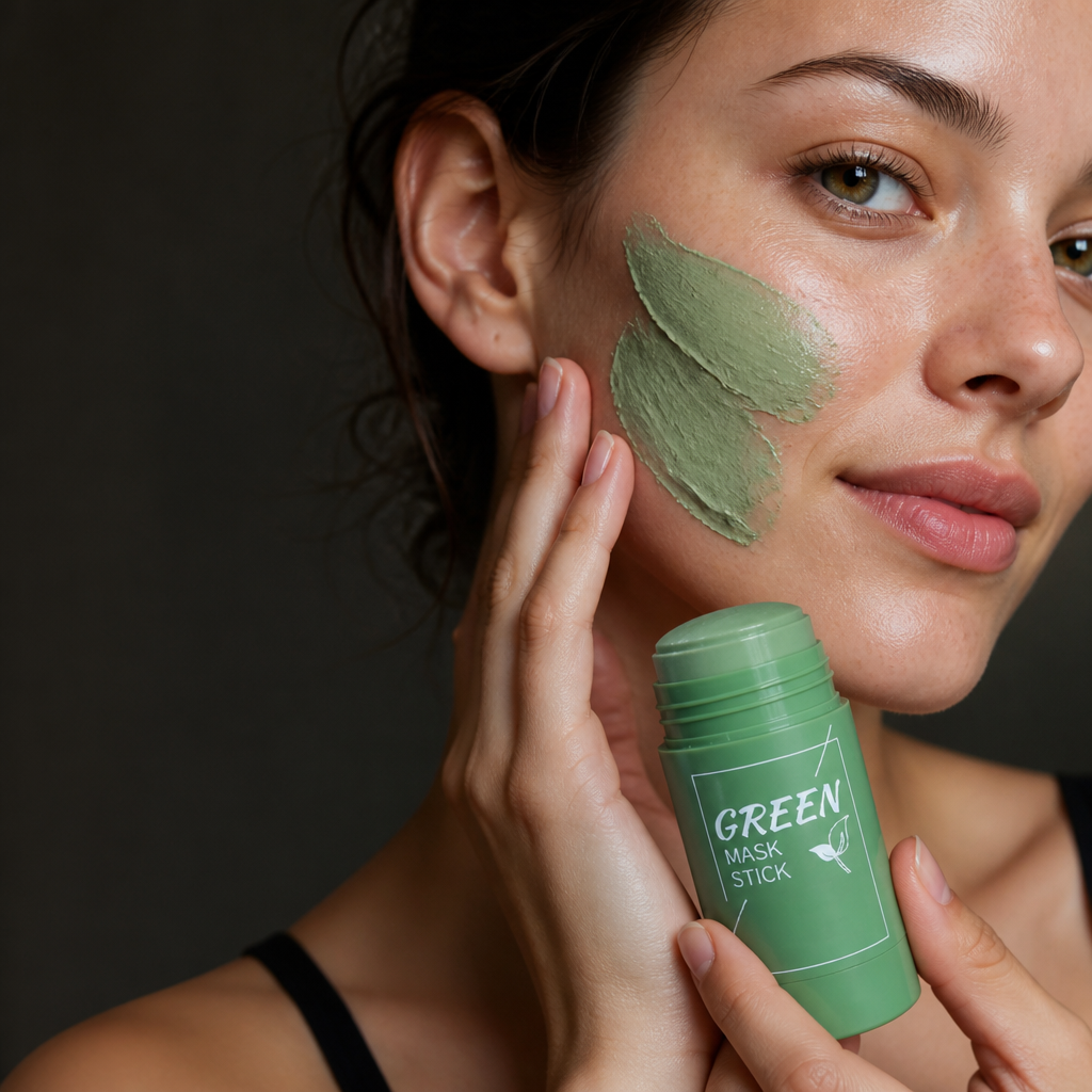 Everlisse™ Green Tea Detox Mask Stick — Control Oily Shine & Smooth Your Skin in 10 Minutes