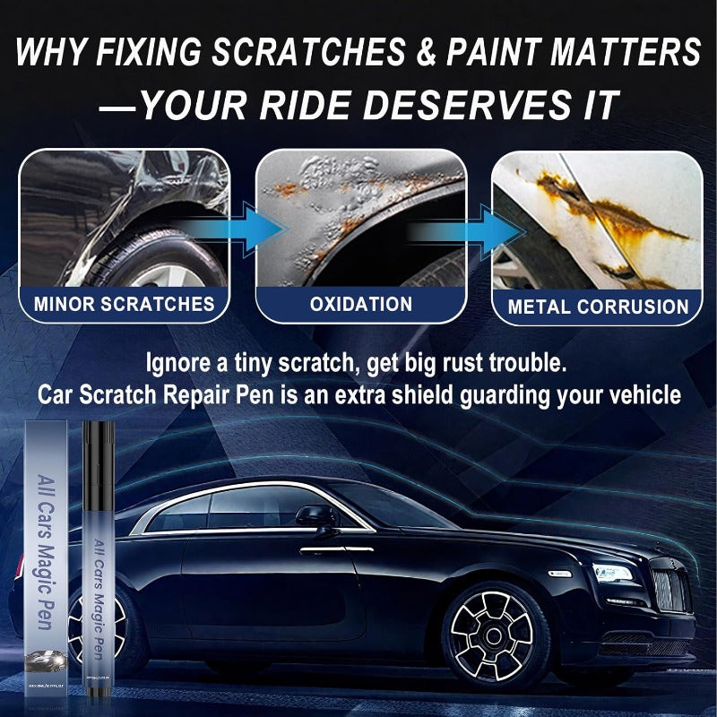 GlareGuard™ Precision Pen — Instantly Erase Scratches and Keep Your Car Showroom-Shiny
