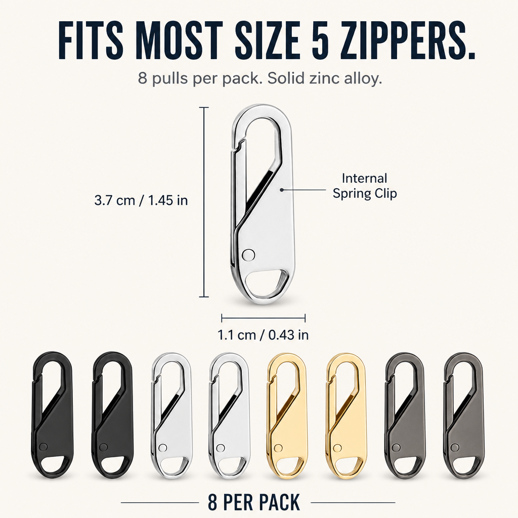 ZipStrong™ — Snap On Confidence and Save Your Favorite Gear Instantly