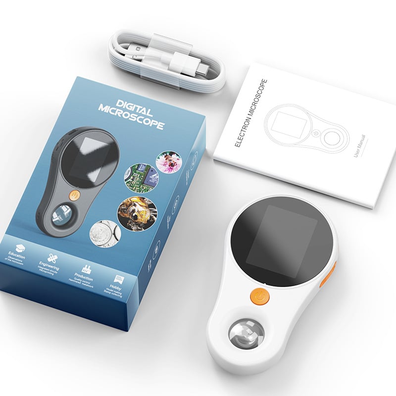 Digital Microscope featuring 2-Inch Screen and Magnification