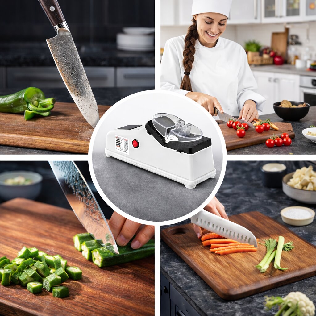 Precision Electric Knife Sharpener for Effortless Blade Maintenance