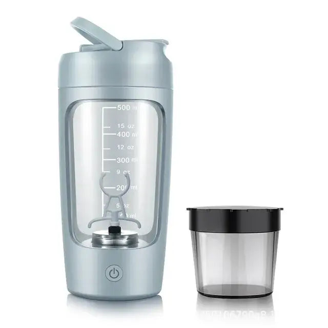 Smart Protein Mixer | Self-Stirring Blender Bottle | USB Rechargeable