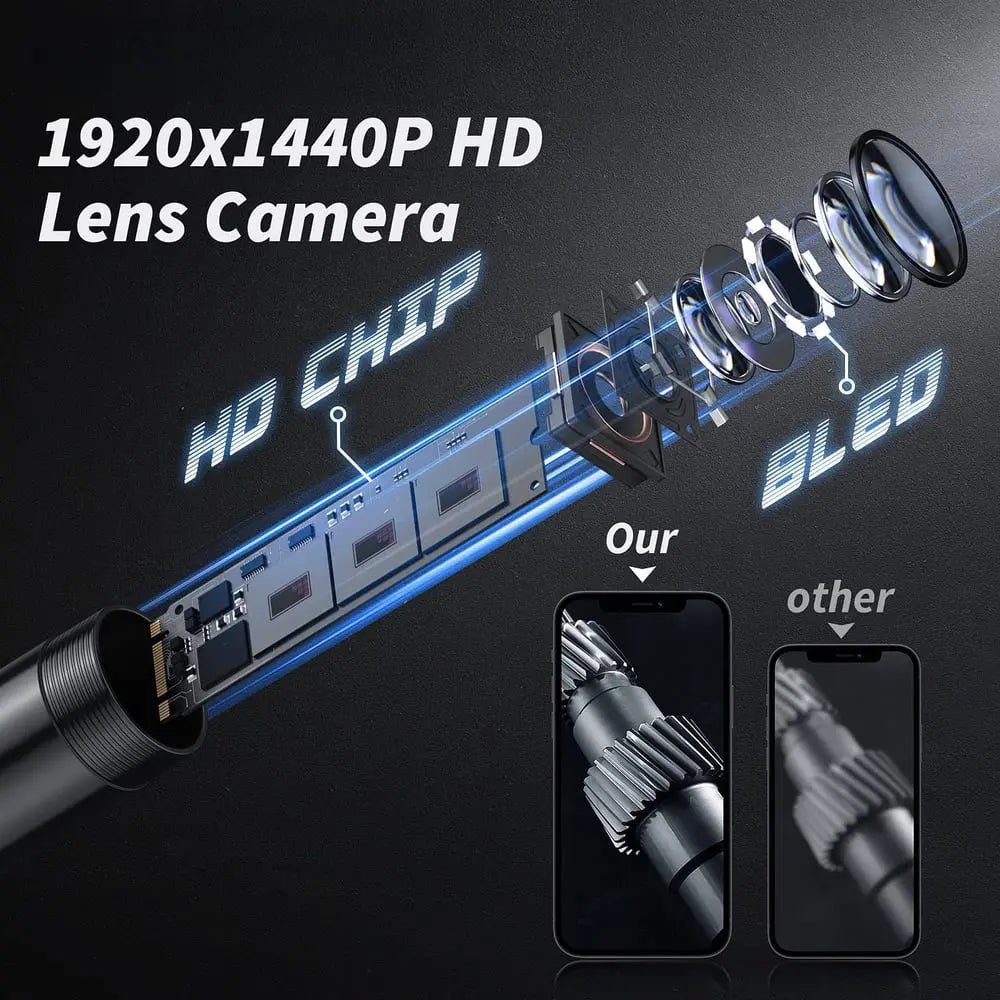 Smart Inspection Camera | 5m Flexible Cable for Smartphones