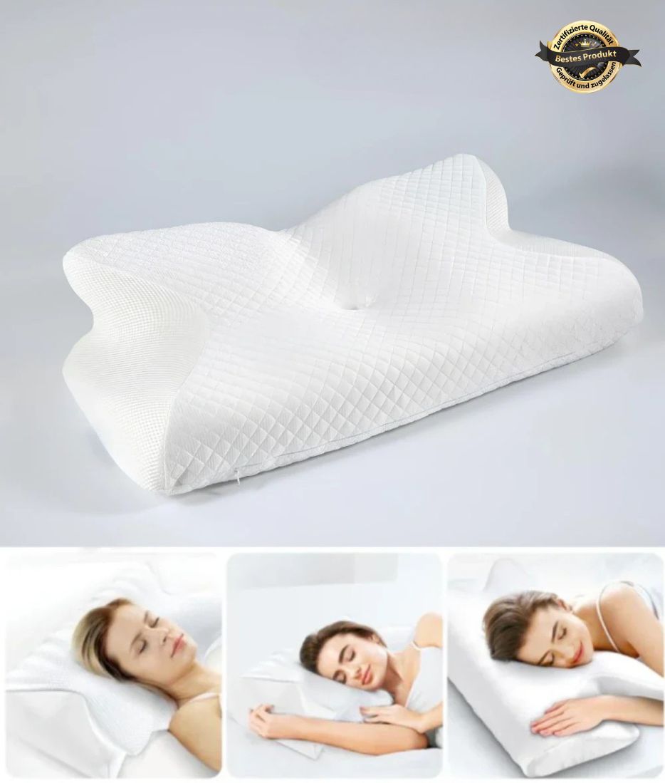 ComfortRest | Ergonomic Pillow for All Sleep Positions