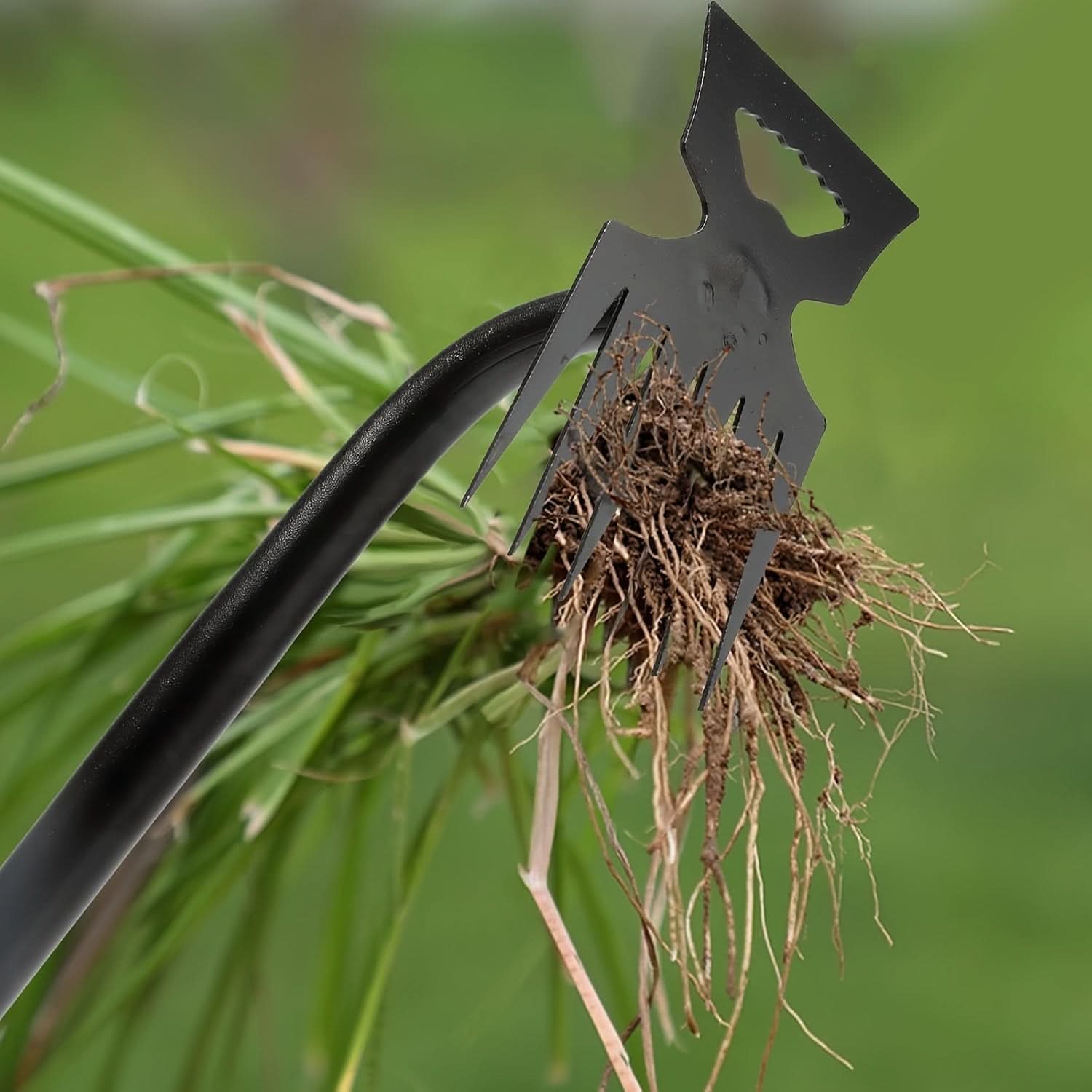 Manual Weeder for Root Removal – Carbon Steel Gardening Tool