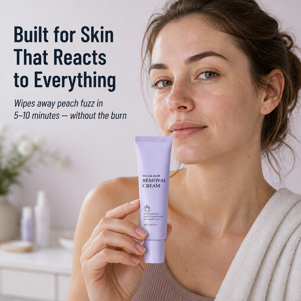 VelvetSheer™ — Remove Peach Fuzz Fast Without Heat or Chemical Odor