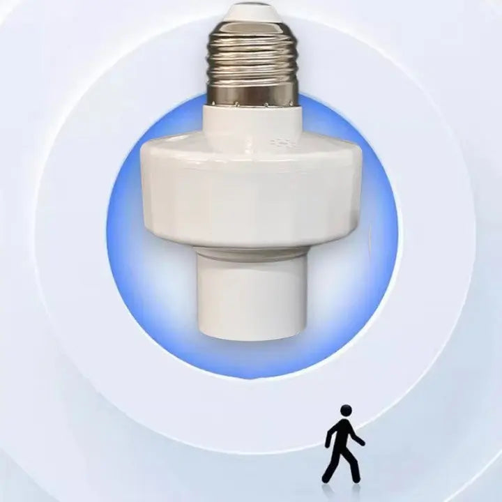 E27 Light Socket with Motion Sensor (Pack of 3)
