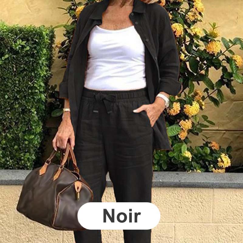 Confortil™ Cotton-Linen Set — Feel Fresh, Free, and Flawlessly Stylish All Day Long