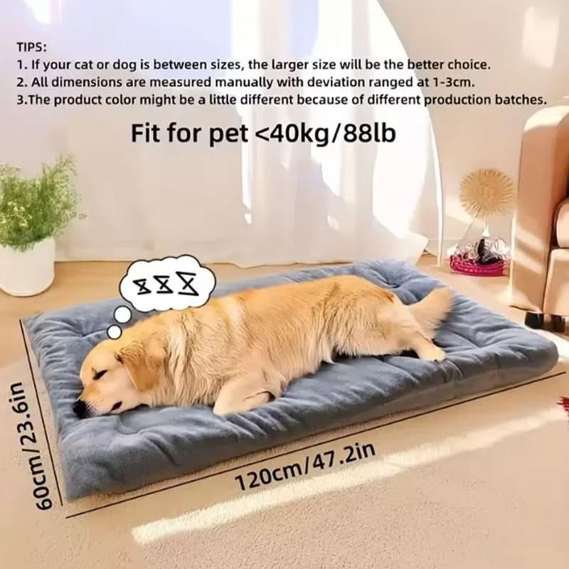 Extra Large Plush Pet Bed Mat