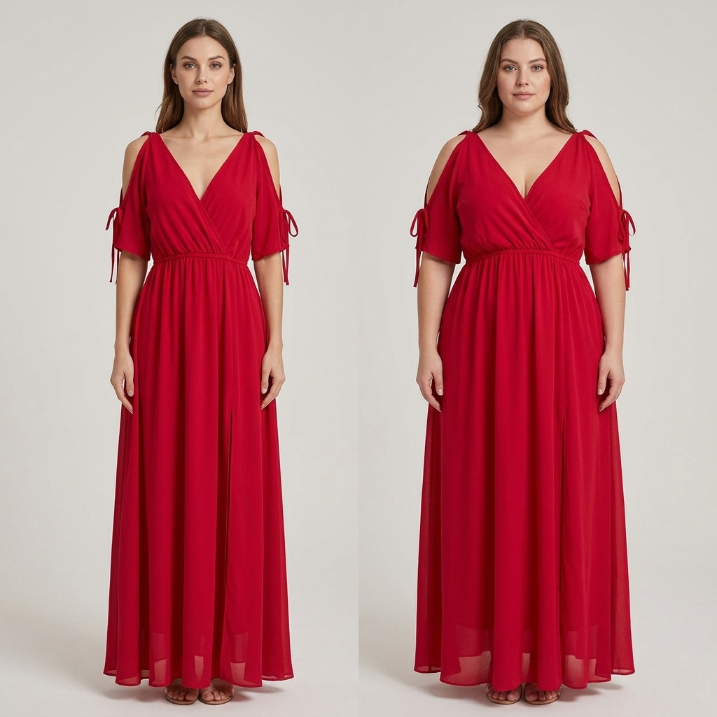 SerenAura™ V-Neck Dress — Own Every Room with Bold, Effortless Confidence