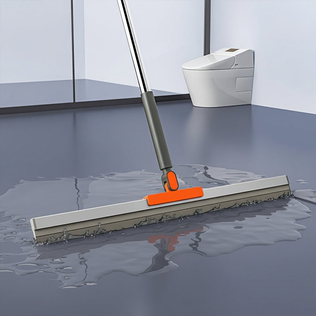 AquaSleek - Versatile Water and Dust Cleaning Broom