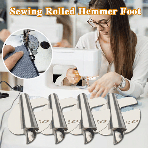 EdgeCraft™ Precision Hemming Foot — Master Every Stitch with Flawless, Museum-Quality Hems