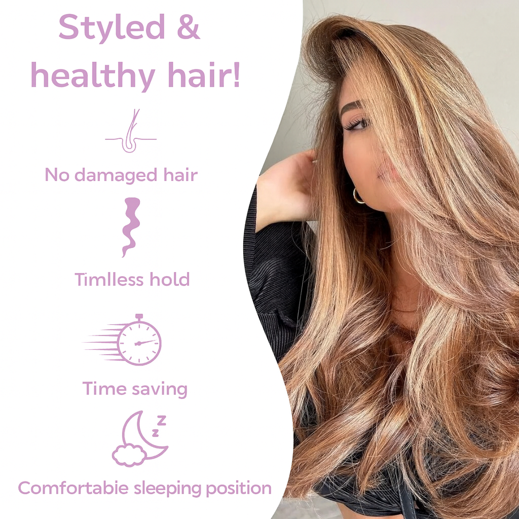 HaloCurl™ — Wake Up to Silky, Damage-Free Curls That Turn Heads Instantly