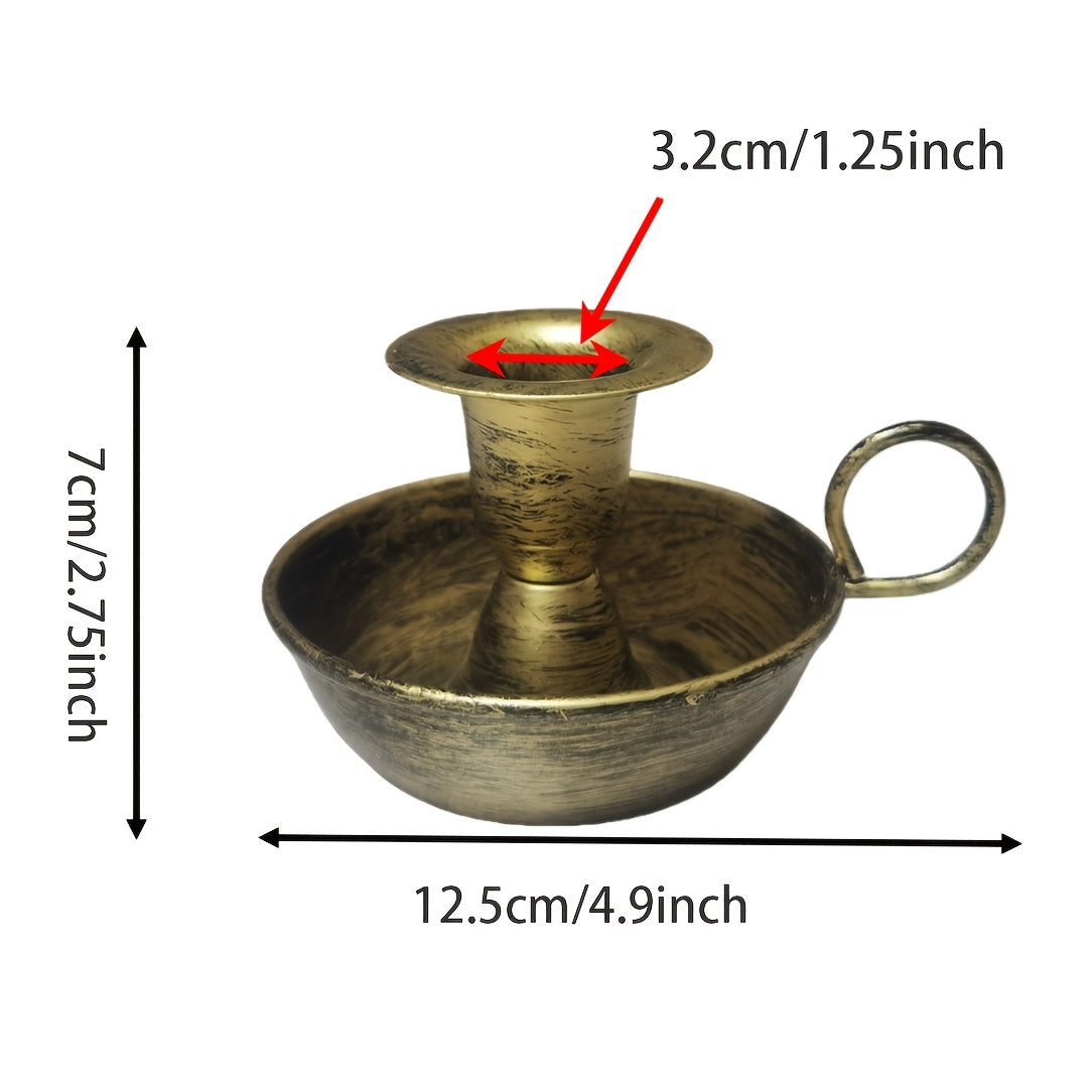 Timeless Nordic-Style Cast Iron Candle Stand