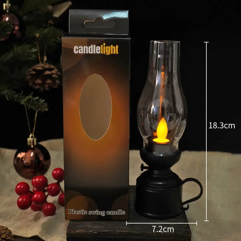 LED Lantern — Warm Glow, Zero Fire Hazard